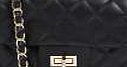 boohoo Quilted Cross Body Bag - black azz09218