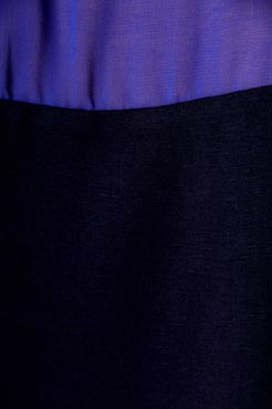 Boohoo Rebecca Chiffon And Jersey T-Shirt