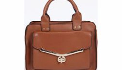 boohoo Rose Pocket Front Mini Bag - tan azz22502