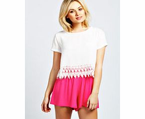 Ruby Plain Flippy Culottes - cerise azz29498