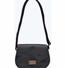 Saddle Cross Body Bag - black azz12153