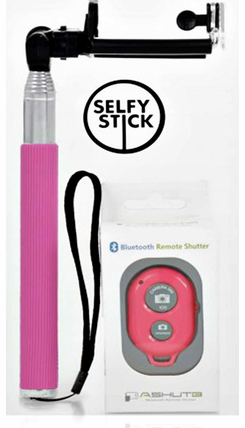 boohoo Selfy Stick - pink azz13162