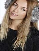 boohoo Shortpile Faux Fur Earmuffs - mink azz24547