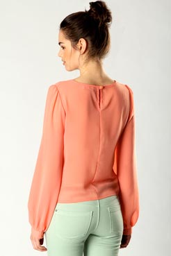 Boohoo Sian Chiffon Blouse