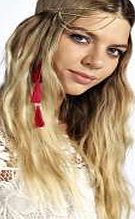 boohoo Side Tassel Head Chain - gold azz07097