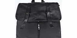 Square Pu Rucksack - black azz08270