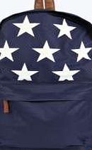 boohoo Star Pocket Backpack - blue azz05820