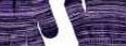 boohoo Striped Touch Screen Gloves - purple azz14750