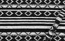 boohoo Striped Woven Pom Pom Clutch Bag - black azz09922