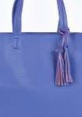 boohoo Structured Shopper Bag - cobalt azz12154