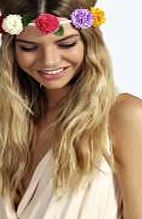 boohoo Summer Floral Headband - multi azz03586