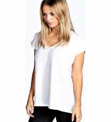 boohoo Talia Woven Blouse - white azz26734