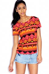 Boohoo Taylor Aztec Pocket T-Shirt