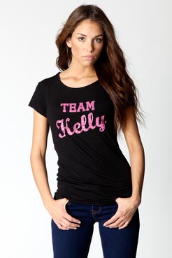 boohoo Team Kelly T-Shirt Female