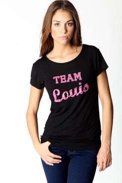 boohoo Team Louis T-Shirt Female