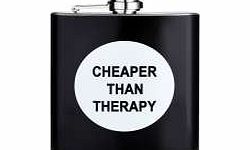 boohoo Than Therapy Hip Flask - black azz19034