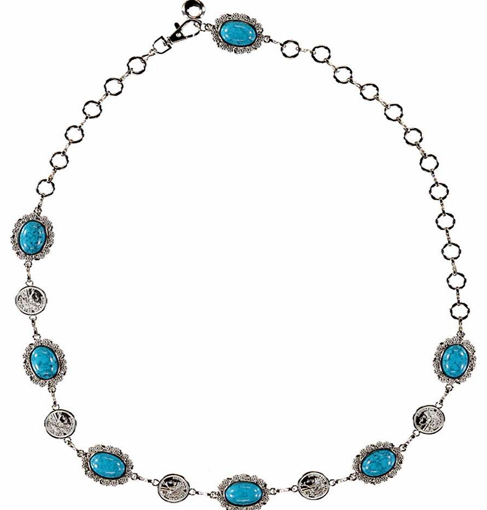 boohoo Tia Ornament And Coin Chain Belt - silver azz16032