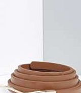 boohoo Twist Fasten Belt - tan azz03869