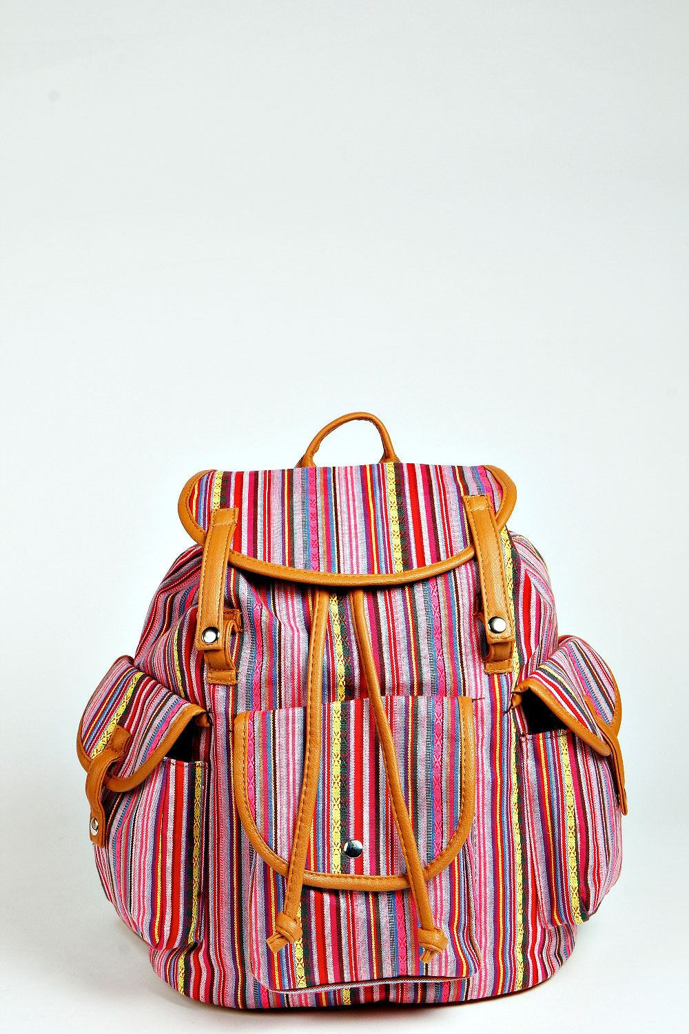 boohoo Victoria Tribal Printed Rucksack - multi