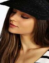 boohoo Woven Visor - black azz11283