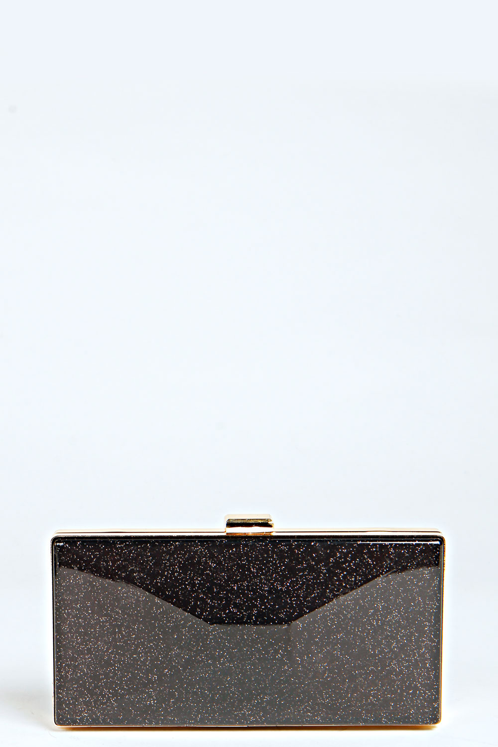 boohoo Zara Box Perspex Clutch - black azz36620