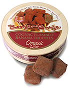 Booja Booja Organic cognac flambed banana truffles