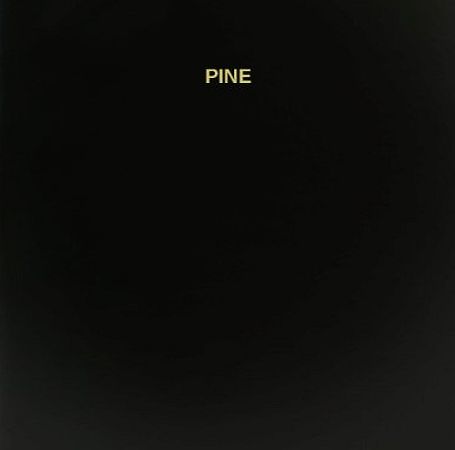 BookFactory Pine Log Book / Journal / Logbook - 120 Page, 8.5``x11``, Black Hardbound (XLog-120-7CS-A-L-Black(Pine Log Book))