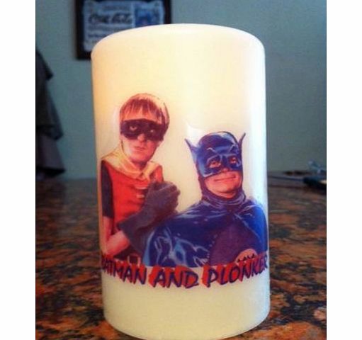 Books by the Sea ONLY FOOLS AND HORSES BATMAN AND PLONKER ELECTRONIC FLICKERING CANDLE