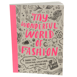 Booksfashion My Wonderful World of Fashion Book by Nina