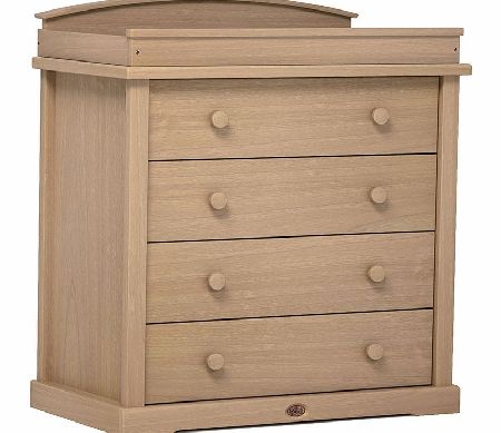 Boori Classic 4 Drawer Chest With Arch Tray Almond