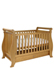 Boori Sleigh 3in1 Cot Bed Heritage