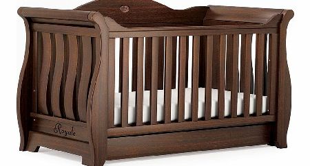 Boori Sleigh Royale Cot Bed English Oak