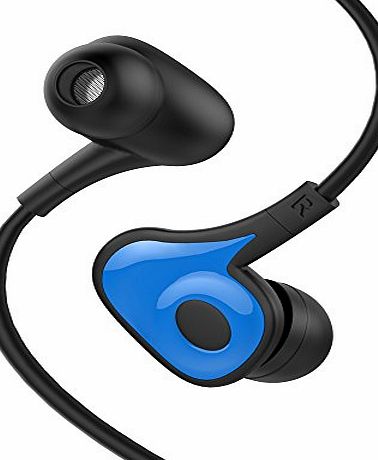 Boostek E150S Wired Earbuds In Line Control Headphones with Microphone Black