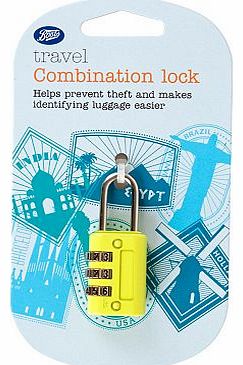 3 Dial Travel Combination Lock 10152603