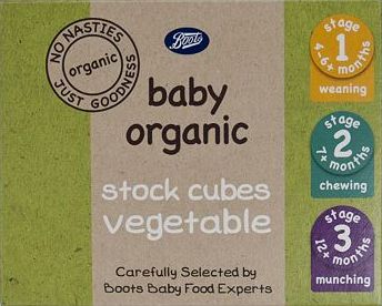 Boots Baby, 2041[^]10078719 Organic Stock Cubes Vegetable Stage