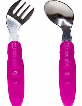 Boots Baby Stage 3 Cutlery Set- Pink 10175332
