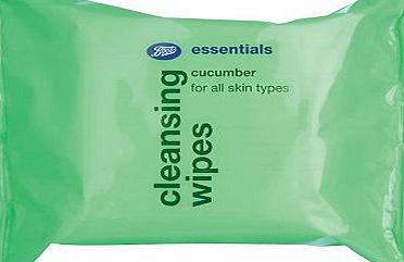 Boots Essentials Cucumber Wipes 25s 10159997