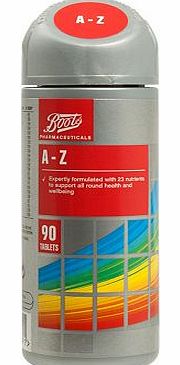 Boots Pharmaceuticals Boots A - Z 90 Tablets 10149653