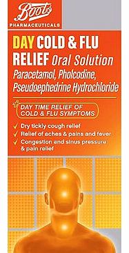 Boots Day Cold & Flu Relief Oral Solution -
