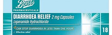 Boots Diarrhoea Relief 2mg Capsules - 18