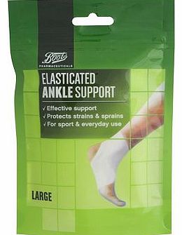 Boots Pharmaceuticals Boots Elasticated Ankle Support Large 10112931