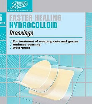 Boots Pharmaceuticals Boots Faster Healing Hydrocolloid Dressings
