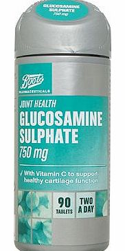 Boots Glucosamine Sulphate 750mg (90 Tablets)