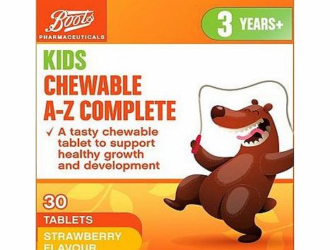 Boots Pharmaceuticals Boots Kids Chewable Multivitamin A-Z - 30 10181616