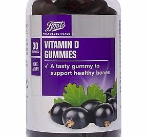 Boots Pharmaceuticals Boots Vitamin D 30 Gummies 10191808