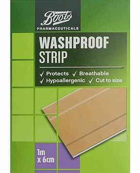Boots Pharmaceuticals Boots Washproof Strip (1m x 6cm) 10112758