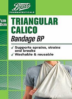 Boots Pharmaceuticals Triangular Calico Bandage