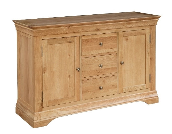 Bordeaux Oak Large Sideboard