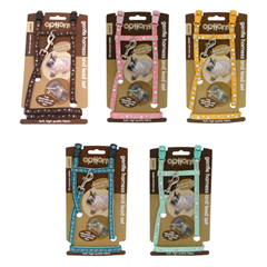 Boredom Breaker Large Brown Harness and Lead for Rabbits by Boredom Breaker