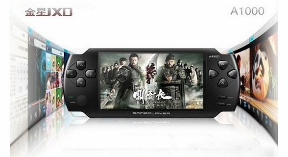 Jxd A1000 4.3-Inch LCD Portable Game Console Media Player Game Player with Camera and TV-OUT Function w/ Camera/av-out/tf